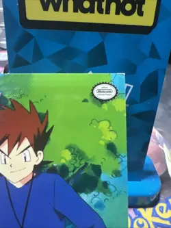 Gary Oak TV8 Non Holo 1999 Pokemon Topps TV Animation Edition Puzzle Card LP - Image 4