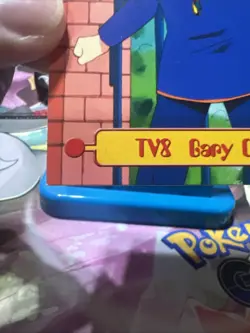 Gary Oak TV8 Non Holo 1999 Pokemon Topps TV Animation Edition Puzzle Card LP - Image 5