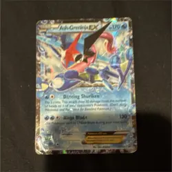 Pokemon Ash-Greninja EX XY133 Promo Holo XY HP 170 Attack 130 TCG Card - Image 1