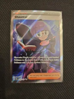 Pokemon TCG Trainer Shauntal Ultra Rare Card #243/182 Paradox Rift - Image 1