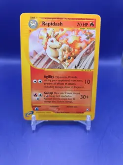 Rapidash Aquapolis 31/147 Non-Holo Rare Card E Reader Pokemon TCG - Image 1
