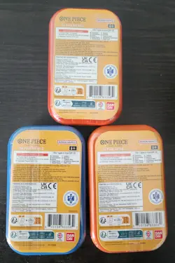 One Piece Card Game Tin Pack Set Vol.2 (TS-02, OP13) x3 One Of Each Hero - Image 2