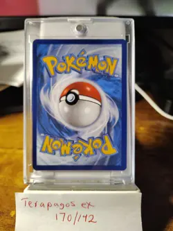 Pokemon TCG Terapagos EX Stellar Crown Card 170/142 Near Mint Condition - Image 2