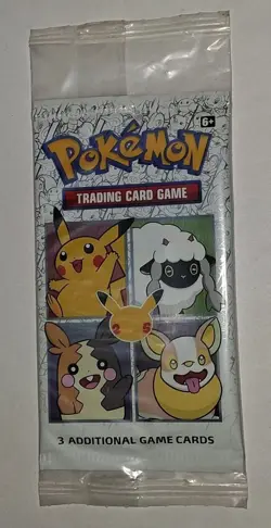 Pokemon Trading Card Game 3 Additional Game Cards MPG120 Pack - Image 1