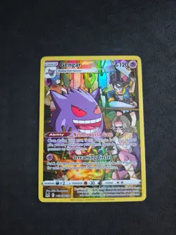 Gengar TG06/TG30 Lost Origin Trainer Gallery Holo Rare Pokemon Card Full Art - Image 2