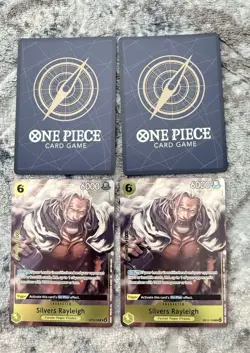 Silvers Rayleigh (Dash Pack) OP14-108 The Azure Sea's Seven Foil X4 Cards 🔥🔥🔥 - Image 3