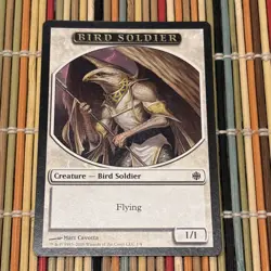 Token - Bird Soldier X4 (Alara Reborn (2009)) MTG Magic Free Shipping - Image 3