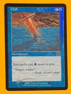 MTG CHILL (Foil) Arena Promo (OldManMTG 013-109) - Image 1
