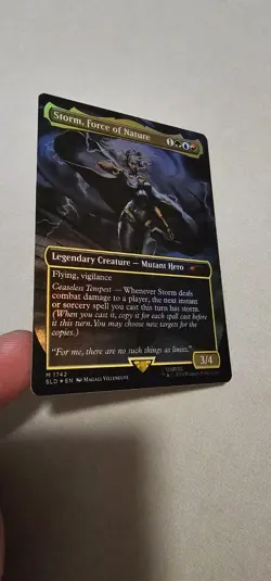 Storm, Force of Nature (Rainbow Foil) Secret Lair Drop Foil - Image 2