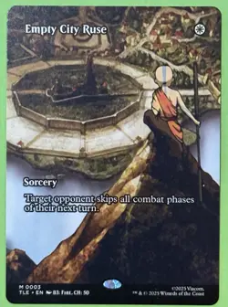 Empty City Ruse - Borderless #03 Regular - Avatar: Eternal - Mtg - Image 1
