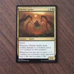 x1 Obelisk Spider - MTG Hour of Devastation #141 NM+ - Image 2