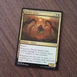 x1 Obelisk Spider - MTG Hour of Devastation #141 NM+ - Image 4