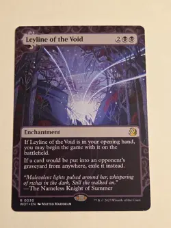 Leyline of the Void X1 WOT MTG Wilds of Eldraine: Enchanting Tales - Image 1