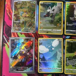 Pokemon 16 Card Amazing Rare Collection HOLO Hits Only Lot AR Full Arts E6 - Image 2