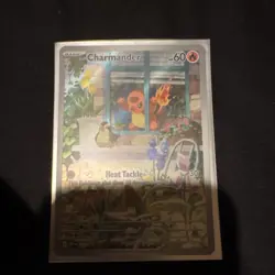 Pokemon Charmander 166/150 GX Ultra Shiny Holo Shiny Rare Basic HP70 Japanese - Image 1