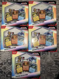 Pokemon TCG SV8.5 Prismatic Evolutions Poster Collection Box Factory Sealed - Image 1
