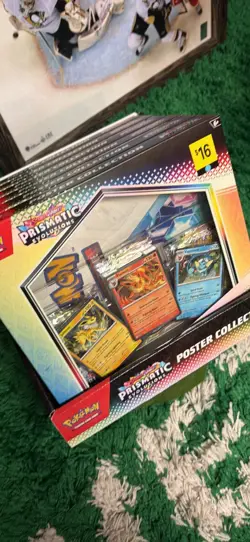 Pokemon TCG Prismatic Evolutions Sealed Poster Collection Lot of (6) - BRAND NEW - Image 1