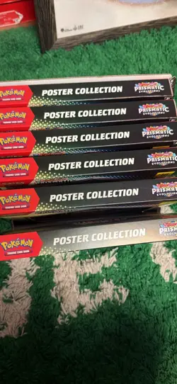 Pokemon TCG Prismatic Evolutions Sealed Poster Collection Lot of (6) - BRAND NEW - Image 2