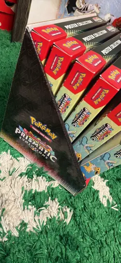 Pokemon TCG Prismatic Evolutions Sealed Poster Collection Lot of (6) - BRAND NEW - Image 3