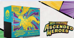2 Ascended Heroes Pokemon Center Elite Trainer Boxes + 2 Bundles PRESALE!! - Image 1