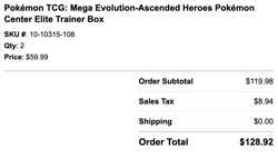 2 Ascended Heroes Pokemon Center Elite Trainer Boxes + 2 Bundles PRESALE!! - Image 3