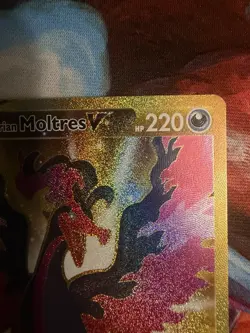 Glaraian Moltres V Gold Pokemon TCG Brilliant Stars 183/172 NM FAST SHIPPING - Image 3