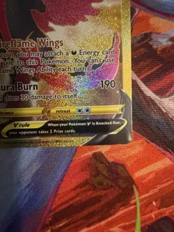 Glaraian Moltres V Gold Pokemon TCG Brilliant Stars 183/172 NM FAST SHIPPING - Image 4