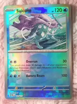 Pokemon TCG Suicune (Poke Ball Pattern) Uncommon SV Prismatic Evolutions 024/131 - Image 1