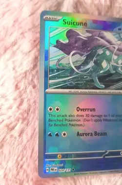 Pokemon TCG Suicune (Poke Ball Pattern) Uncommon SV Prismatic Evolutions 024/131 - Image 3