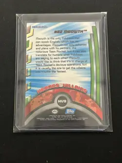 Meowth #52 -HV9- Silver Foil - Pokemon Topps Series 3 - Image 2