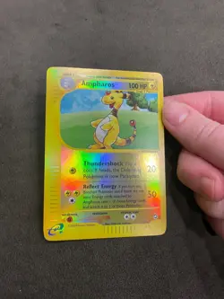 Ampharos 1/147 Aquapolis Reverse Holo eReader Pokemon TCG English NM - Image 2