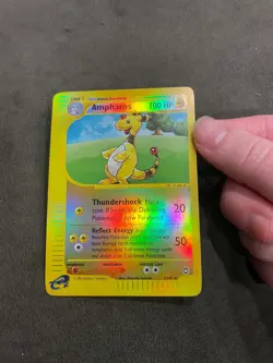 Ampharos 1/147 Aquapolis Reverse Holo eReader Pokemon TCG English NM - Image 3
