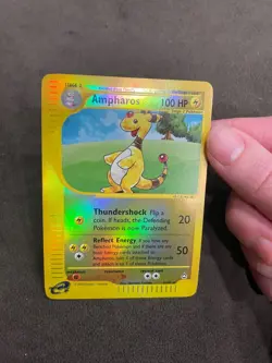Ampharos 1/147 Aquapolis Reverse Holo eReader Pokemon TCG English NM - Image 5