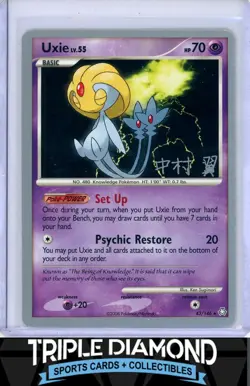 2008 Pokemon Legends Awakened #43/146 Uxie '09 World Championships F635 - Image 1