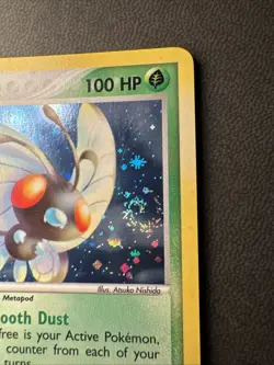 Pokemon TCG Butterfree 2/112 EX FireRed & LeafGreen Holo Rare LP GREAT SWIRL - Image 3