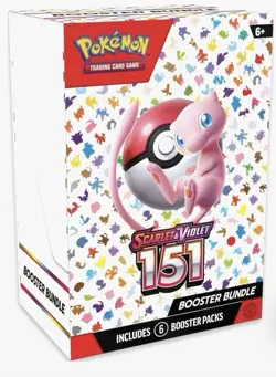 🔥 Pokemon TCG Scarlet & Violet 151 Booster Bundle New Sealed Box 🔥 - Image 1