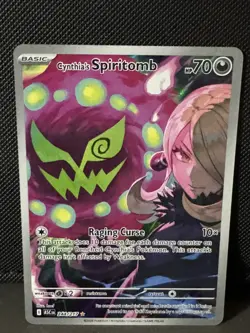 Pokemon Ascended Heroes - Cynthia’s Spiritomb 244/217 Illustration Rare English - Image 1