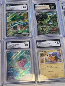 Pokemon TCG: CGC Slab Lot Of 15 - Image 3
