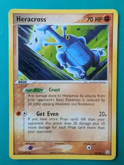 2004 Pokemon EX Team Rocket Returns Heracross #43/109 LP - Image 1