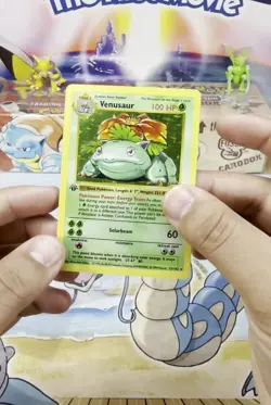 Pokemon TCG 1st Edition Base Set Shadowless Venusaur Holo - Image 2