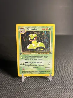 Pokemon TCG Victreebel 14/64 1st Edition Jungle Holo MP - Image 1