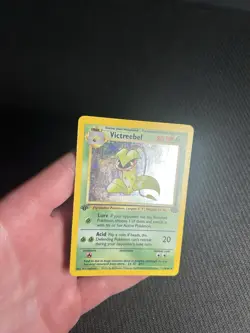 Pokemon TCG Victreebel 14/64 1st Edition Jungle Holo MP - Image 5