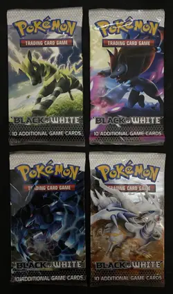 Black and White Base Set - Booster Pack Art Set - Pokemon TCG 2011 RARE! - Image 1
