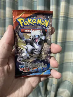 XY Primal Clash [10 card] Booster Pack x1 (Mega Aggron Art) Pokemon TCG! SEALED! - Image 3