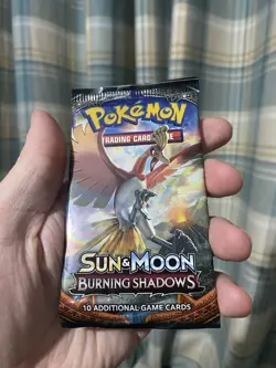 4x Pokemon TCG Sun & Moon Burning Shadows | 2017 Sealed Complete Booster Art Set - Image 2
