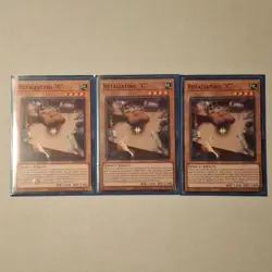 Konami Yu-Gi-Oh! TCG Retaliating "C" x3 SDBT-EN021 1st Edition Insect Effect - Image 1