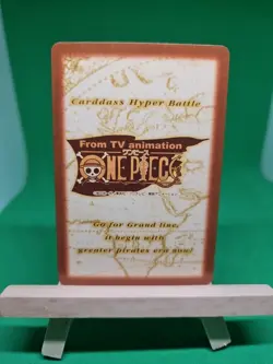 LP Mihawk Tashigi H30 Carddass One Piece Hyper Battle Bandai Tcg Ccg 2001 Japan - Image 2