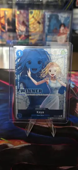 Kaya Rare Winner Stamp Holo Event Alt Art OP03-044 ONE PIECE TCG NEAR MINT NM - Image 1
