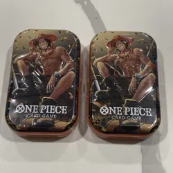 One Piece Tin Pack Set Vol 2 Factory Sealed-2 Factory Sealed Tins - Image 1