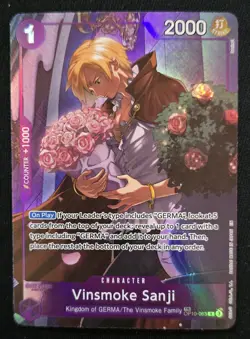 Vinsmoke Sanji OP10-063 OP12 TR English Edition Legacy of the Master - Image 1